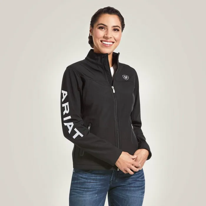 Classic Team USAMEX Softshell Jacket Black Women Ariat Jackets and Vests Classic Team USAMEX Softshell Jacket Black Women Ariat Jackets and Vests