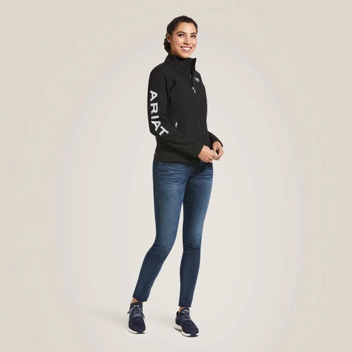 Classic Team USAMEX Softshell Jacket Black Women Ariat Jackets and Vests Classic Team USAMEX Softshell Jacket Black Women Ariat Jackets and Vests