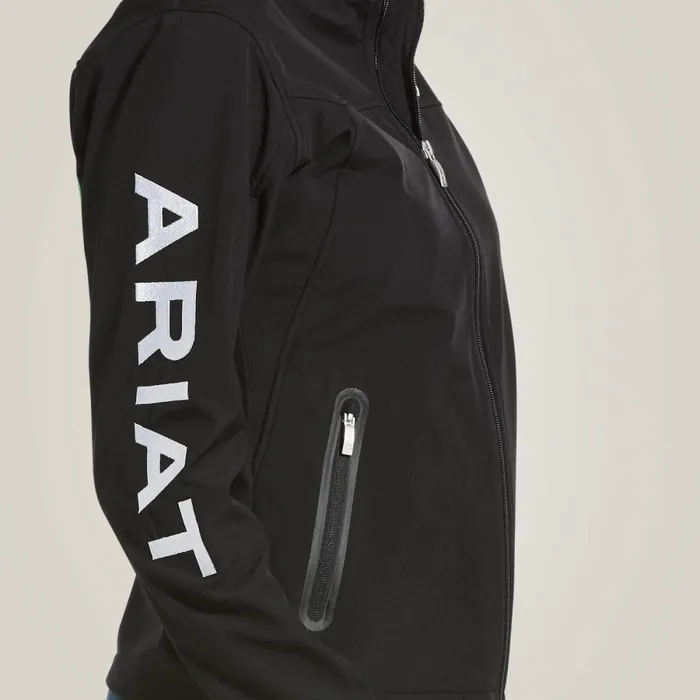 Classic Team USAMEX Softshell Jacket Black Women Ariat Jackets and Vests Classic Team USAMEX Softshell Jacket Black Women Ariat Jackets and Vests