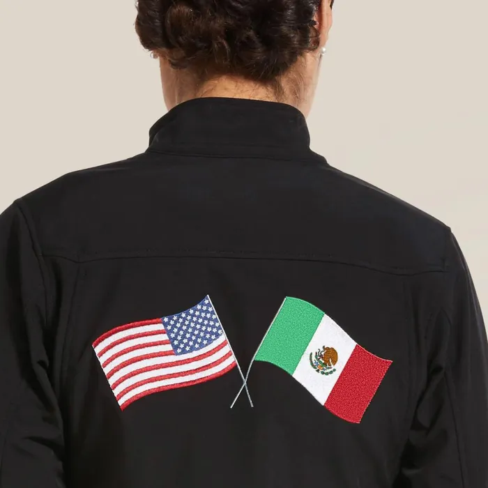 Classic Team USAMEX Softshell Jacket Black Women Ariat Jackets and Vests Classic Team USAMEX Softshell Jacket Black Women Ariat Jackets and Vests