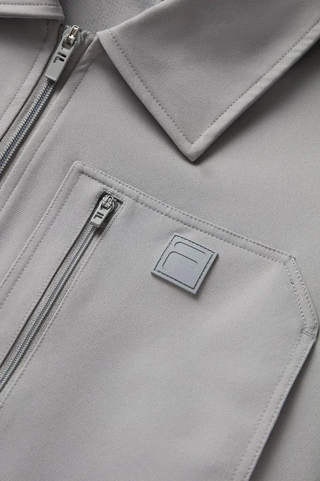 Coats and Jackets Men Fila 4 Pocket Tour Jacket 050 Ultimate Grey Coats and Jackets Men Fila 4 Pocket Tour Jacket 050 Ultimate Grey