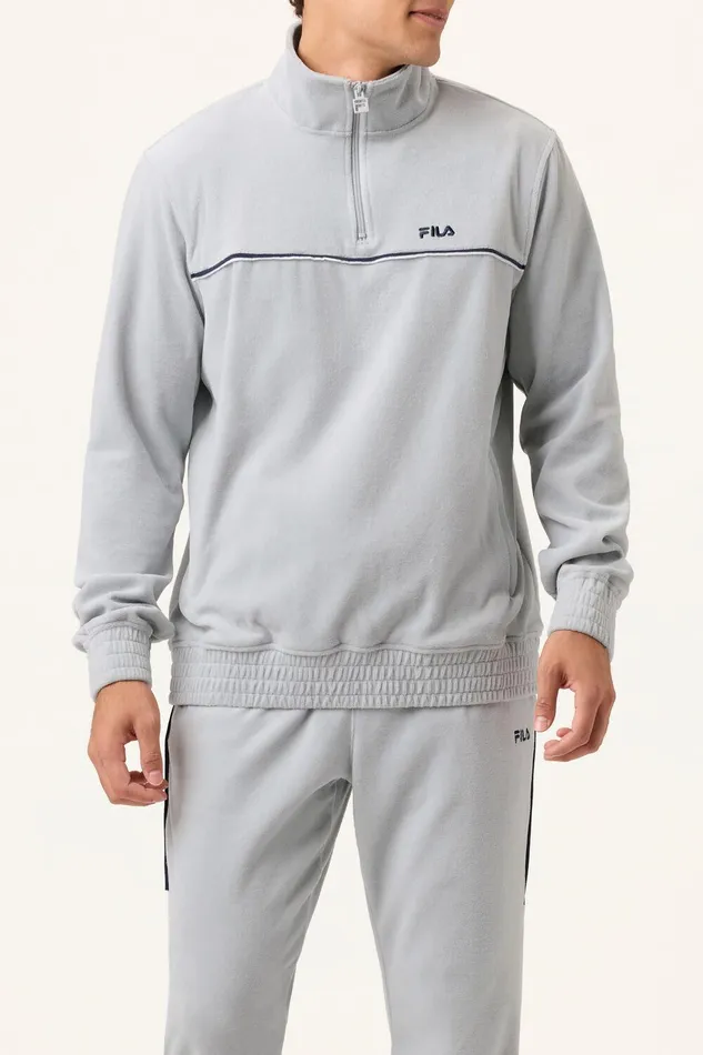 Coats and Jackets Men Fila Velour Track Jacket 068 Highrisefila Navywhite Coats and Jackets Men Fila Velour Track Jacket 068 Highrisefila Navywhite