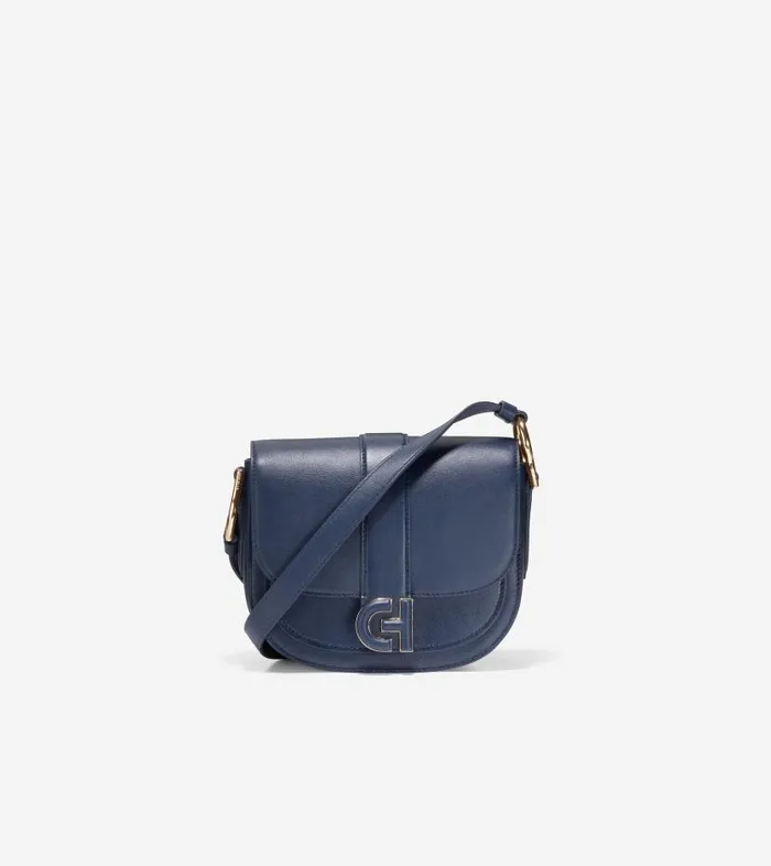Cole Haan Bags and Backpacks Women Women039s Essential Mini Saddle Bag Blue