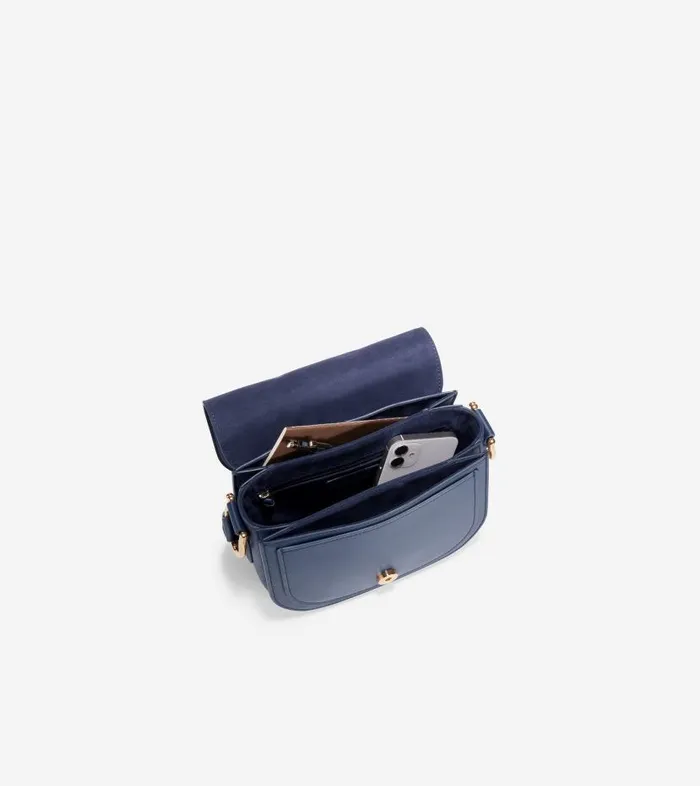 Cole Haan Bags and Backpacks Women Women039s Essential Mini Saddle Bag Blue Cole Haan Bags and Backpacks Women Women039s Essential Mini Saddle Bag Blue