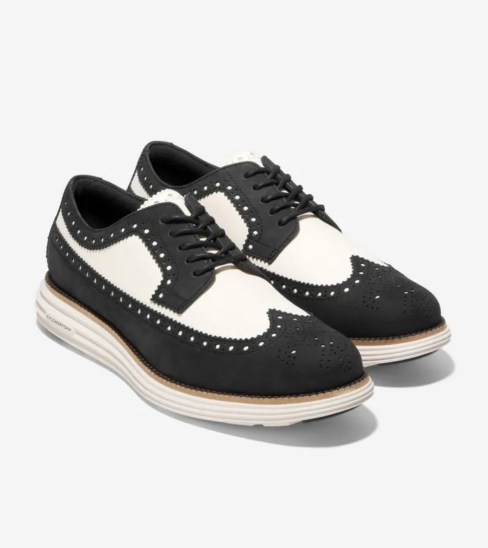 Cole Haan Dress Shoes Men Men039s riginalGrand Remastered Longwing Black Cole Haan Dress Shoes Men Men039s riginalGrand Remastered Longwing Black