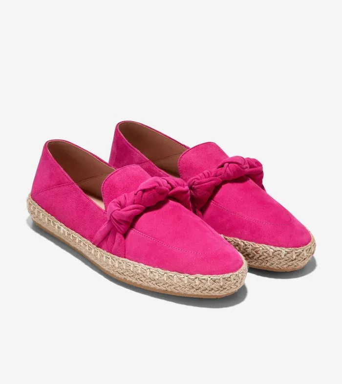 Cole Haan Espadrilles Women Women039s Cloudfeel Knotted Espadrille Pink Cole Haan Espadrilles Women Women039s Cloudfeel Knotted Espadrille Pink