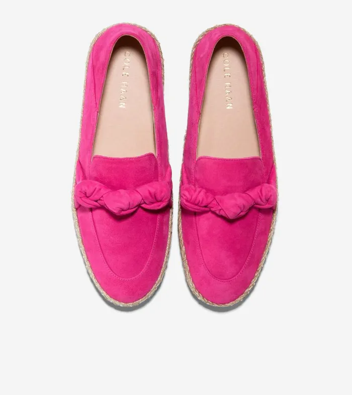 Cole Haan Espadrilles Women Women039s Cloudfeel Knotted Espadrille Pink Cole Haan Espadrilles Women Women039s Cloudfeel Knotted Espadrille Pink