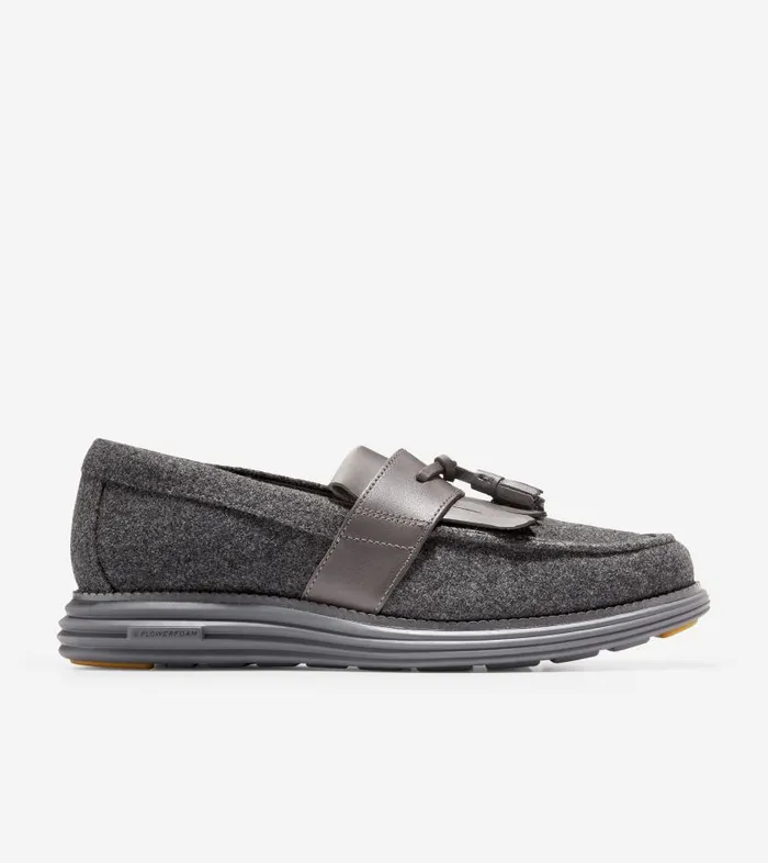 Cole Haan Loafers and Drivers Men Men039s riginalGrand Kiltie Loafer Gray