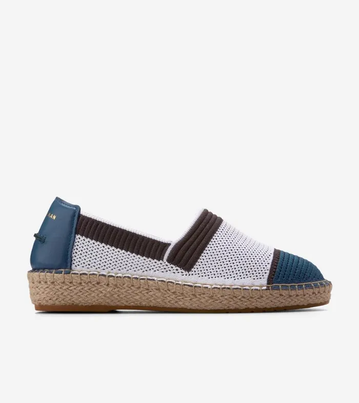 Cole Haan Loafers and Drivers Women Women039s CLOUDFEEL ESPADRILLE II White