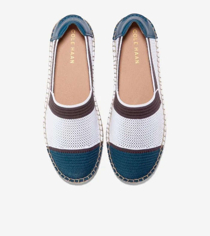Cole Haan Loafers and Drivers Women Women039s CLOUDFEEL ESPADRILLE II White