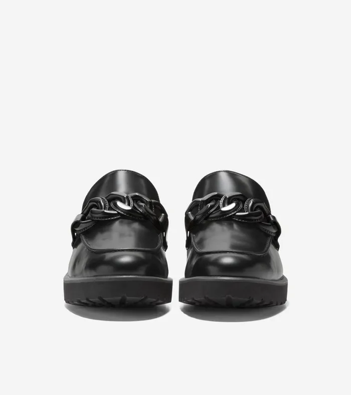 Cole Haan Loafers and Drivers Women Women039s Geneva Chain Loafer Black Cole Haan Loafers and Drivers Women Women039s Geneva Chain Loafer Black