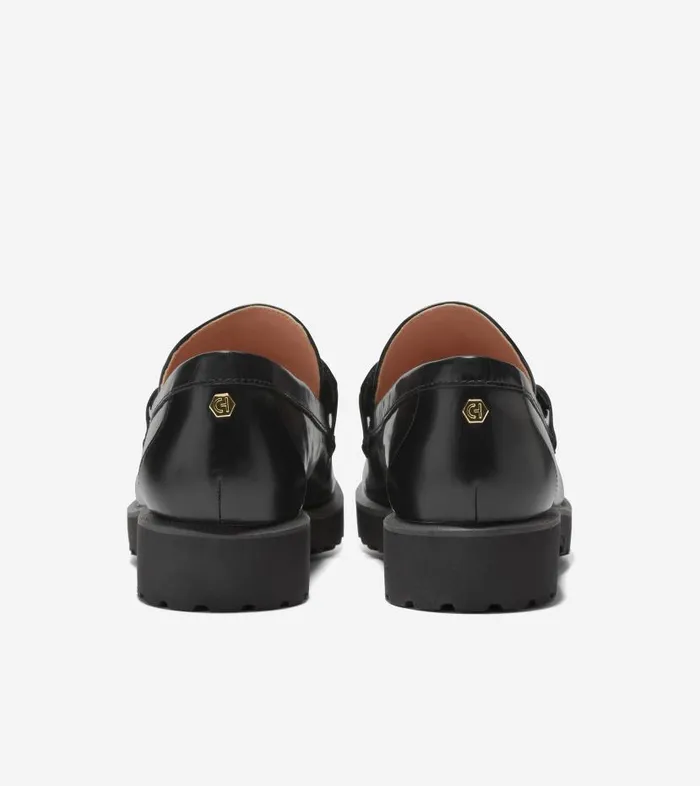 Cole Haan Loafers and Drivers Women Women039s Geneva Chain Loafer Black Cole Haan Loafers and Drivers Women Women039s Geneva Chain Loafer Black