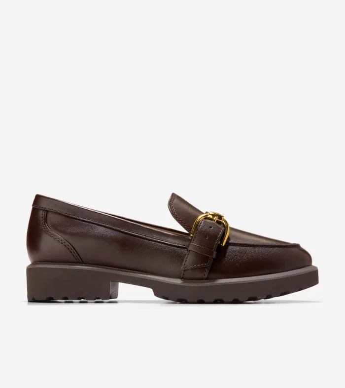 Cole Haan Loafers and Drivers Women Women039s Giana Buckle Loafers Brown
