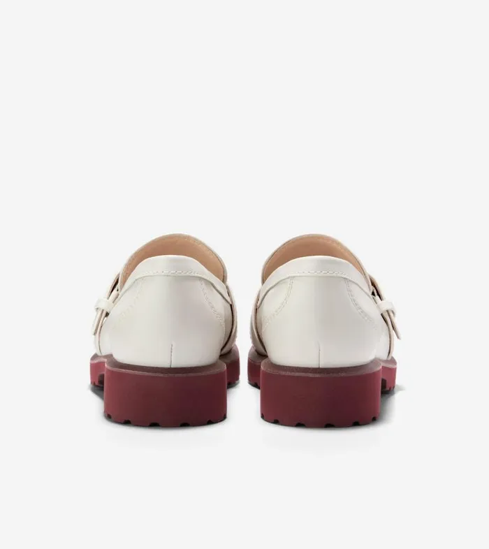 Cole Haan Loafers and Drivers Women Women039s Giana Buckle Loafers White Cole Haan Loafers and Drivers Women Women039s Giana Buckle Loafers White
