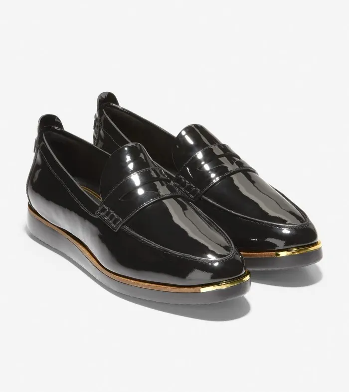 Cole Haan Loafers and Drivers Women Women039s Grand Ambition Tolly Penny Loafer Black Cole Haan Loafers and Drivers Women Women039s Grand Ambition Tolly Penny Loafer Black