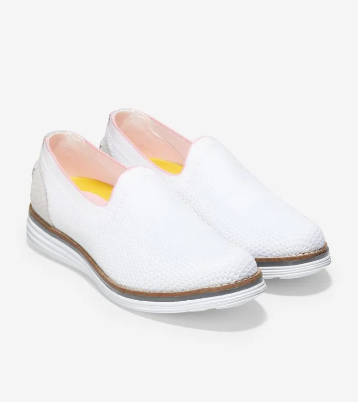 Cole Haan Loafers and Drivers Women Women039s riginalGrand Meridian Loafer White