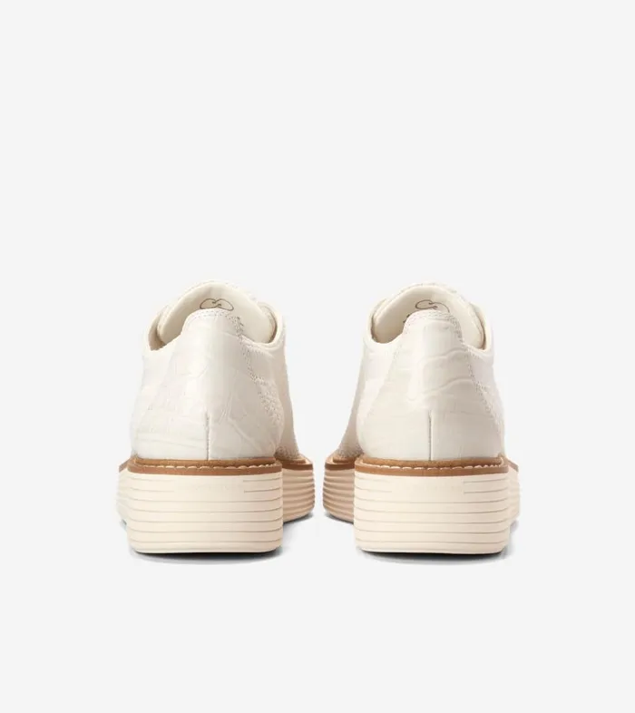 Cole Haan Oxfords Women Women039s ORIGINALGRAND PLATFORM STITCHL White Cole Haan Oxfords Women Women039s ORIGINALGRAND PLATFORM STITCHL White