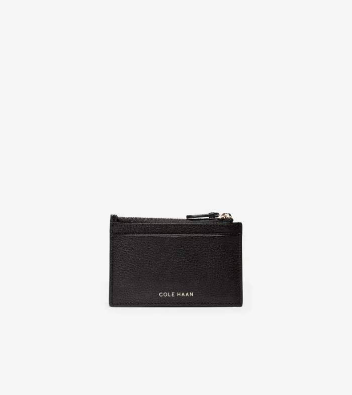 Cole Haan Wallets and Card Cases Women Women039s Card Case With Zip Black