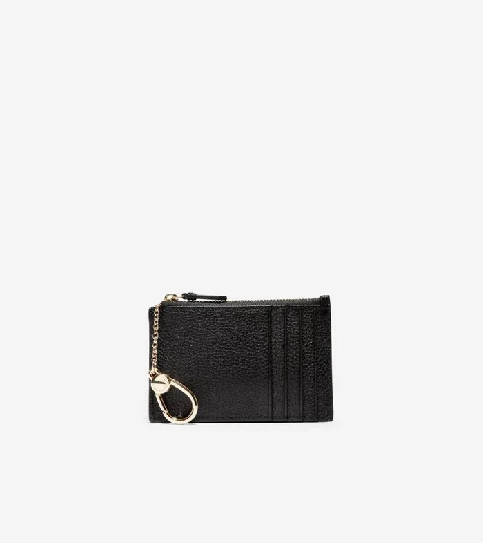 Cole Haan Wallets and Card Cases Women Women039s Card Case With Zip Black Cole Haan Wallets and Card Cases Women Women039s Card Case With Zip Black
