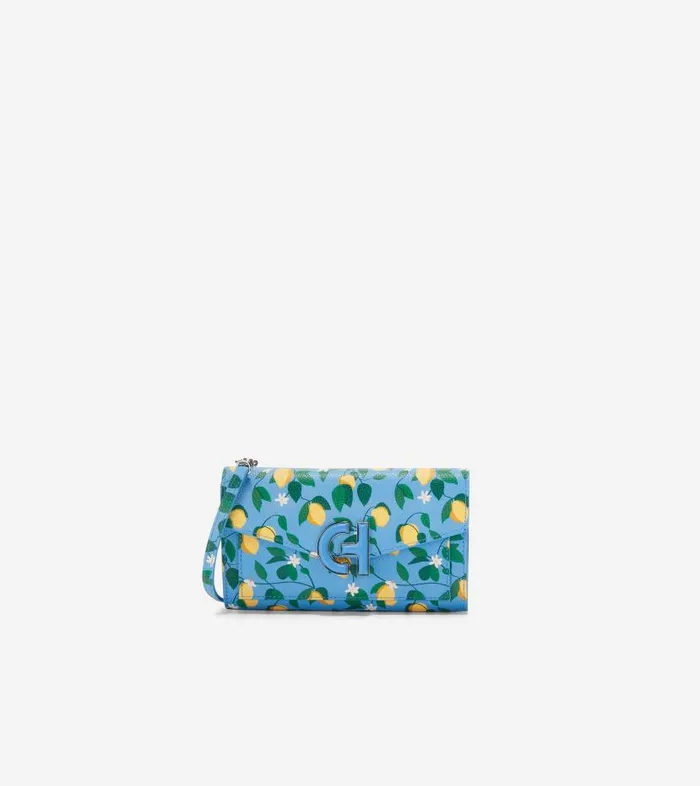 Cole Haan Wallets and Card Cases Women Women039s Oversized Closure Phone Case Blue