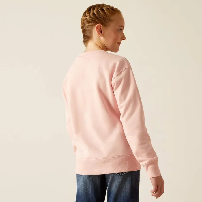 College Sweatshirt Blushing Rose Kids Ariat Sweatshirts and Hoodies College Sweatshirt Blushing Rose Kids Ariat Sweatshirts and Hoodies