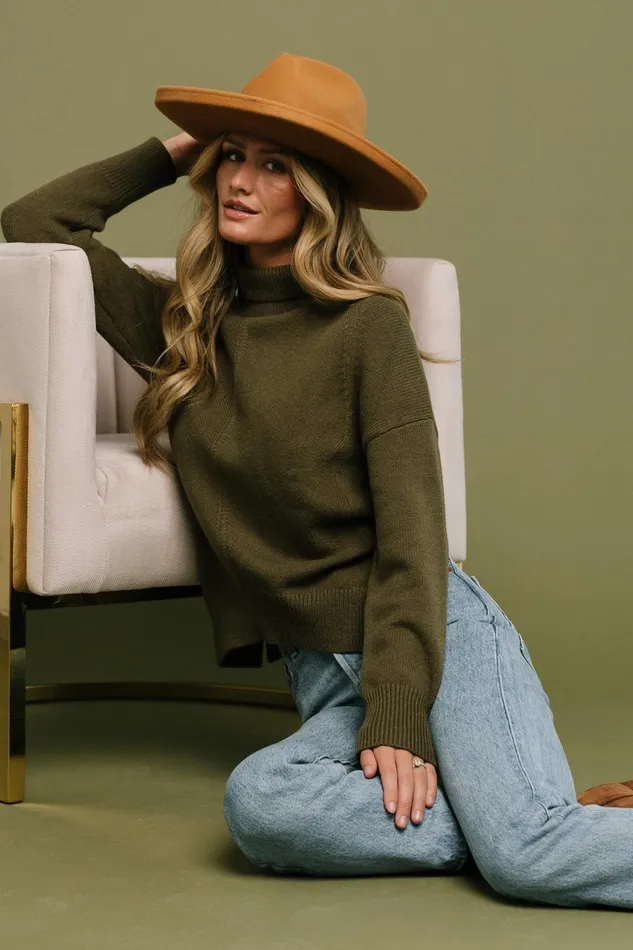 Collins Knit Sweater Olive Women Baltic Born Sweaters