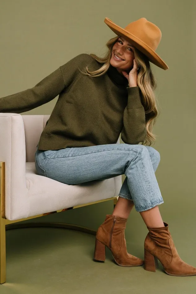Collins Knit Sweater Olive Women Baltic Born Sweaters Collins Knit Sweater Olive Women Baltic Born Sweaters