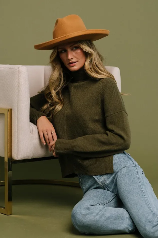 Collins Knit Sweater Olive Women Baltic Born Sweaters Collins Knit Sweater Olive Women Baltic Born Sweaters