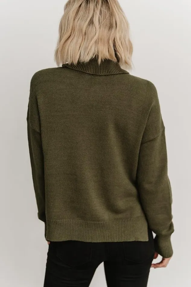 Collins Knit Sweater Olive Women Baltic Born Sweaters Collins Knit Sweater Olive Women Baltic Born Sweaters