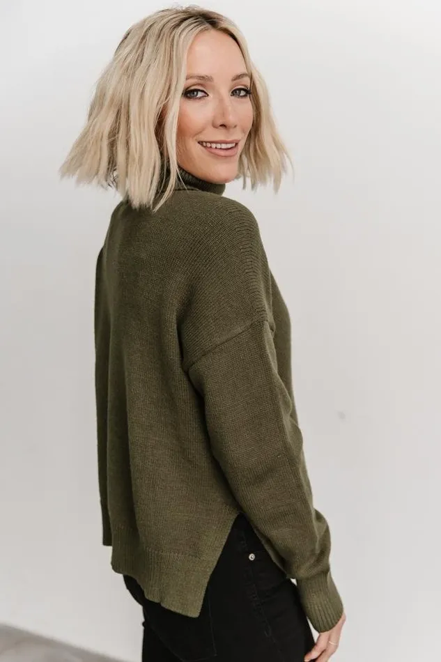 Collins Knit Sweater Olive Women Baltic Born Sweaters Collins Knit Sweater Olive Women Baltic Born Sweaters