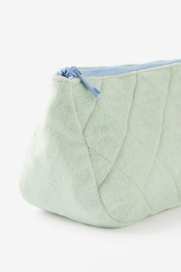 Cotton On AccessoriesandSlippers Body Make Up Bag Pale Mint Terry 8211 Women