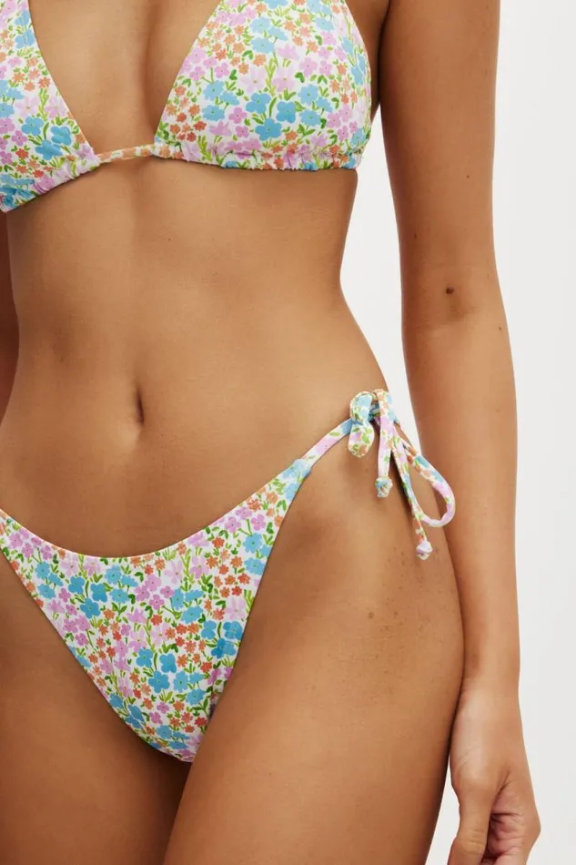 Cotton On Bikinis Fixed Tie Side Brazilian Bikini Bottom Gina Floral 8211 Women Cotton On Bikinis Fixed Tie Side Brazilian Bikini Bottom Gina Floral 8211 Women