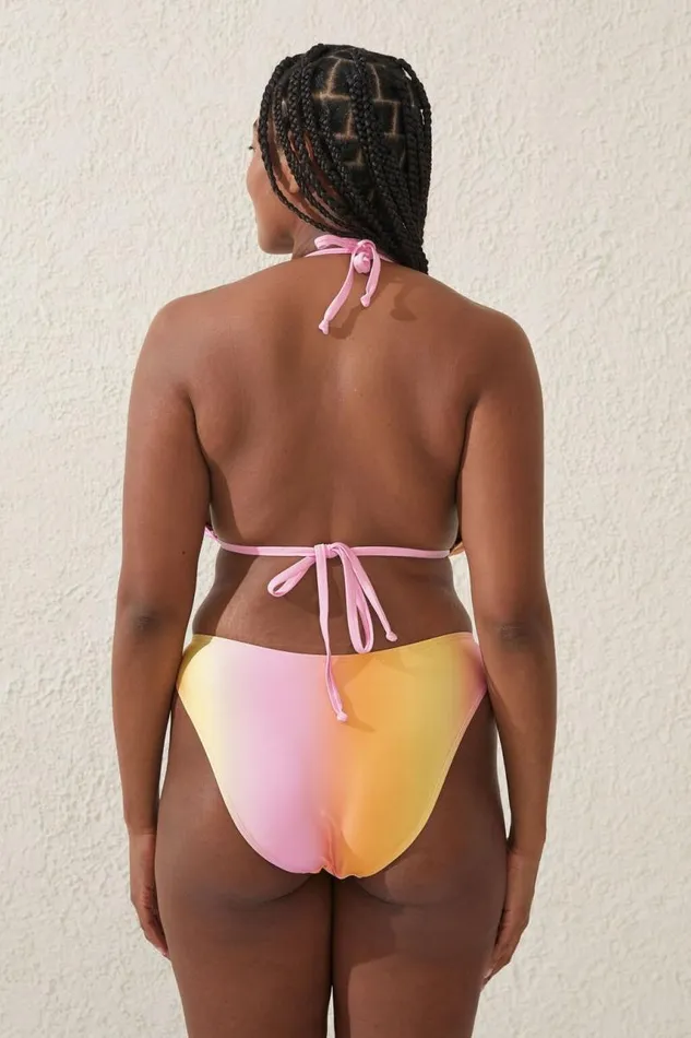 Cotton On Bikinis High Side Brazilian Seam Bikini Bottom Charlie Ombre Pink Shimmer 8211 Women Cotton On Bikinis High Side Brazilian Seam Bikini Bottom Charlie Ombre Pink Shimmer 8211 Women