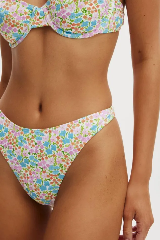 Cotton On Bikinis Refined High Side Thong Bikini Bottom Gina Floral 8211 Women Cotton On Bikinis Refined High Side Thong Bikini Bottom Gina Floral 8211 Women