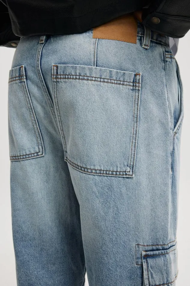 Cotton On Jeans Baggy Jean Cargo Rush Blue 8211 Men Cotton On Jeans Baggy Jean Cargo Rush Blue 8211 Men