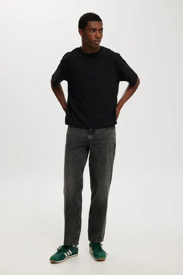 Cotton On Jeans Baggy Jean Domino Black 8211 Men