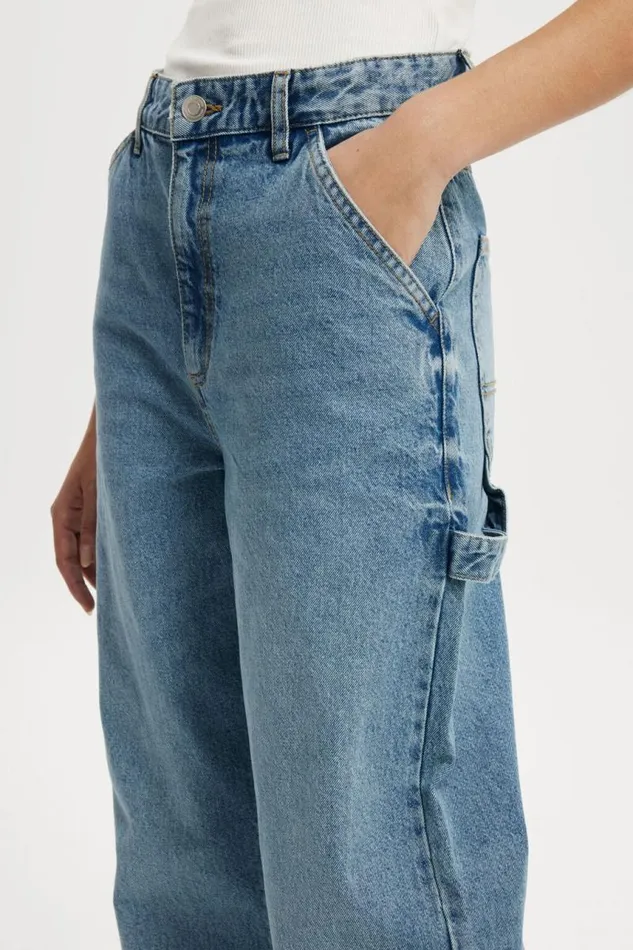 Cotton On Jeans Carpenter Jean Surfers Blue 8211 Women Cotton On Jeans Carpenter Jean Surfers Blue 8211 Women