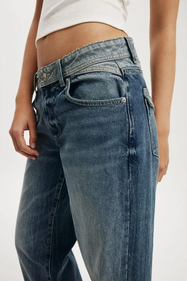 Cotton On Jeans Low Rise Straight Jean Blue Duskreverse 8211 Women Cotton On Jeans Low Rise Straight Jean Blue Duskreverse 8211 Women