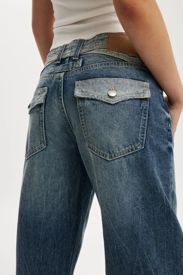 Cotton On Jeans Low Rise Straight Jean Blue Duskreverse 8211 Women Cotton On Jeans Low Rise Straight Jean Blue Duskreverse 8211 Women