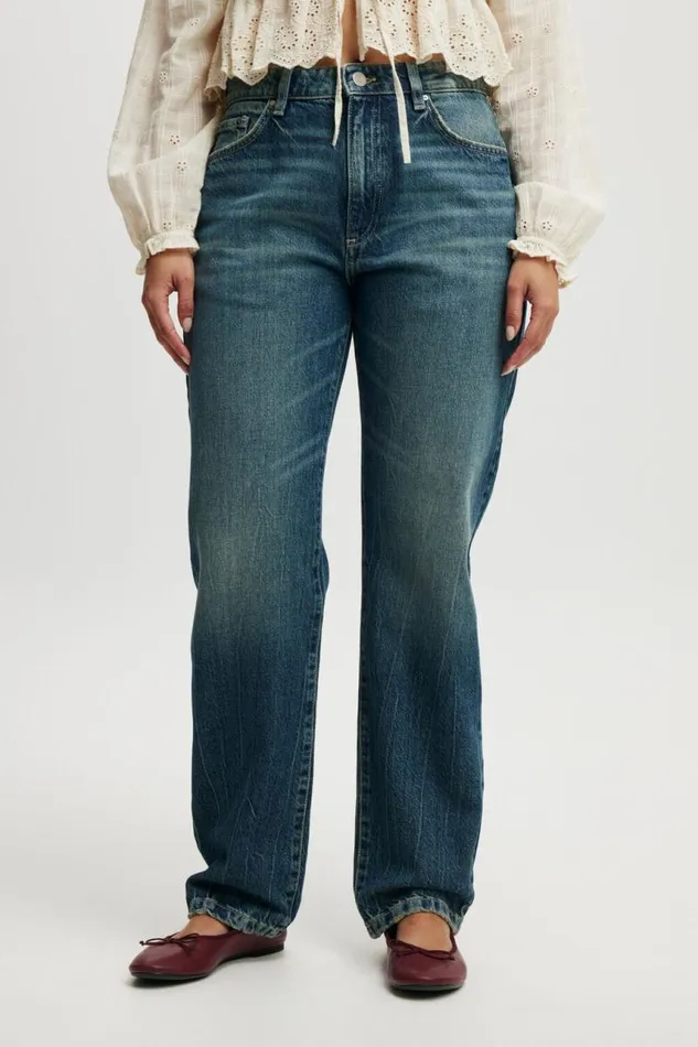 Cotton On Jeans Original Straight Jean Blue Dusk 8211 Women Cotton On Jeans Original Straight Jean Blue Dusk 8211 Women