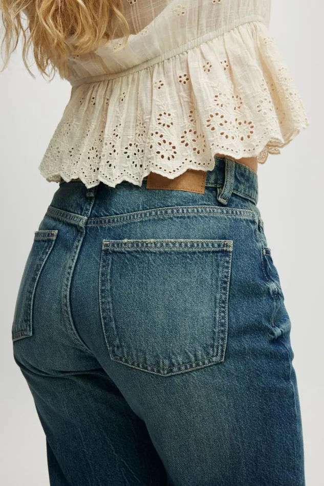 Cotton On Jeans Original Straight Jean Blue Dusk 8211 Women Cotton On Jeans Original Straight Jean Blue Dusk 8211 Women