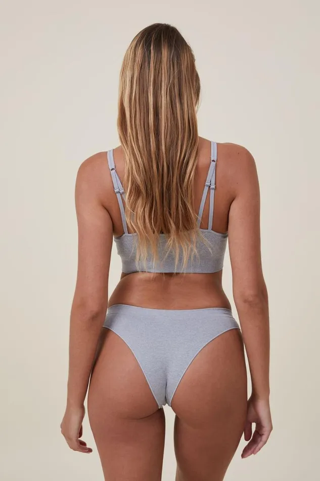Cotton On Panties Seamless Hipster Cheeky Brief Grey Marle Debossed 8211 Women Cotton On Panties Seamless Hipster Cheeky Brief Grey Marle Debossed 8211 Women