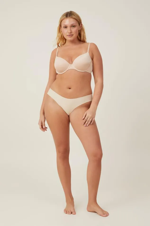 Cotton On Panties The Invisible Cheeky Brief Frappe 8211 Women