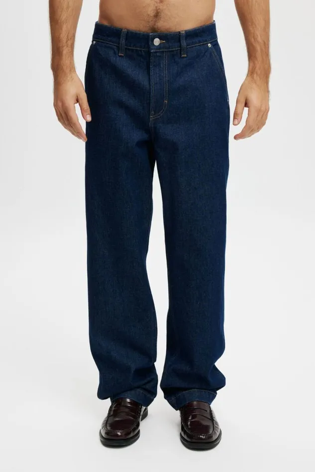 Cotton On Pants Baggy Jean Carpenter Apollo Blue 8211 Men Cotton On Pants Baggy Jean Carpenter Apollo Blue 8211 Men