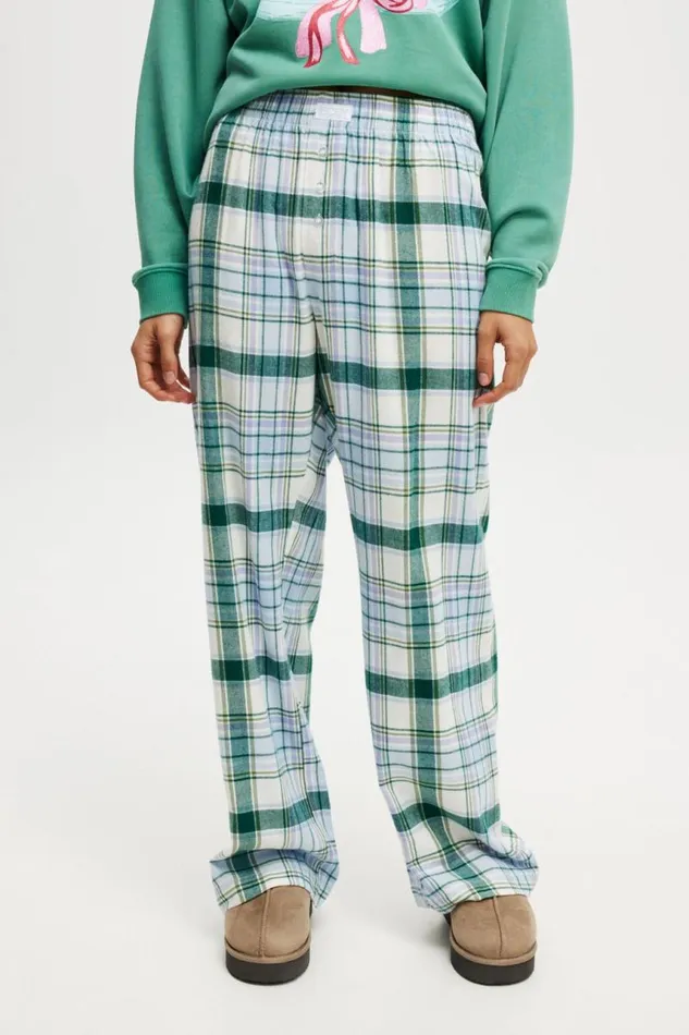 Cotton On Pants Flannel Boyfriend Boxer Pant Remmi Checkwhitechambraygreen 8211 Women Cotton On Pants Flannel Boyfriend Boxer Pant Remmi Checkwhitechambraygreen 8211 Women