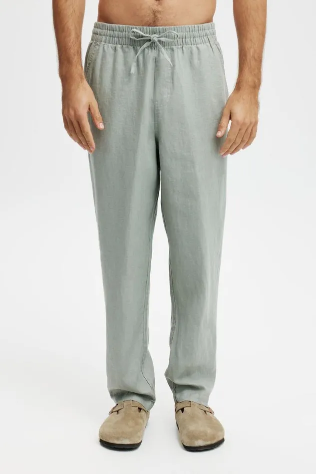 Cotton On Pants Linen Pant Washed Military 8211 Men Cotton On Pants Linen Pant Washed Military 8211 Men