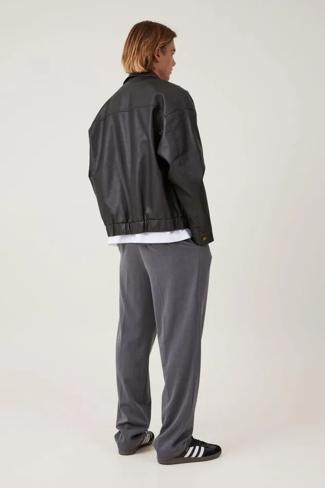 Cotton On Pants Relaxed Pleated Pant Charcoal 8211 Men Cotton On Pants Relaxed Pleated Pant Charcoal 8211 Men