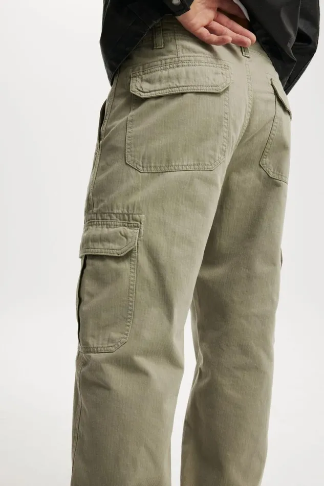 Cotton On Pants Tactical Cargo Pant Washed Military Herringbone 8211 Men Cotton On Pants Tactical Cargo Pant Washed Military Herringbone 8211 Men