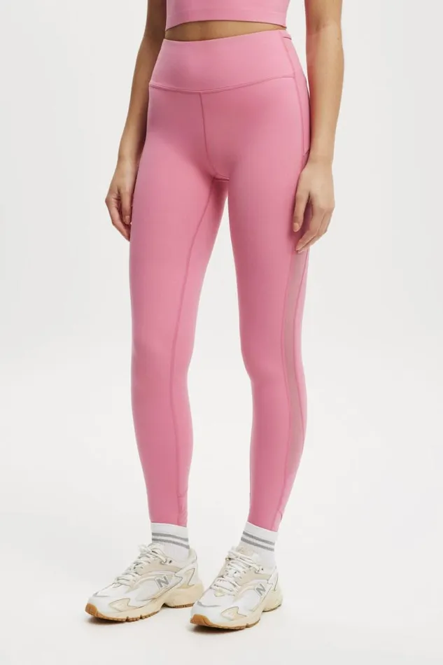Cotton On Pants Ultra Luxe Mesh Panel 78 Tight Radiant Raspberry Mesh 8211 Women Cotton On Pants Ultra Luxe Mesh Panel 78 Tight Radiant Raspberry Mesh 8211 Women