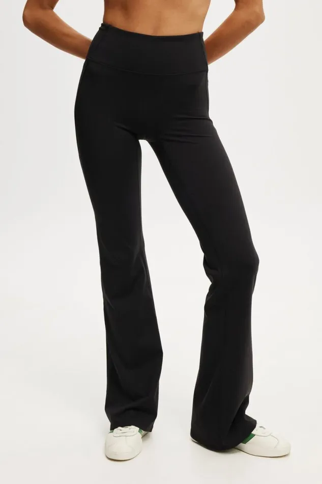 Cotton On Pants Ultra Soft Studio Flare Black 8211 Women